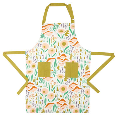 Floral Bib Apron