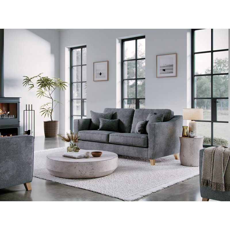 Stoystown 3 Seater Sofa, Grey