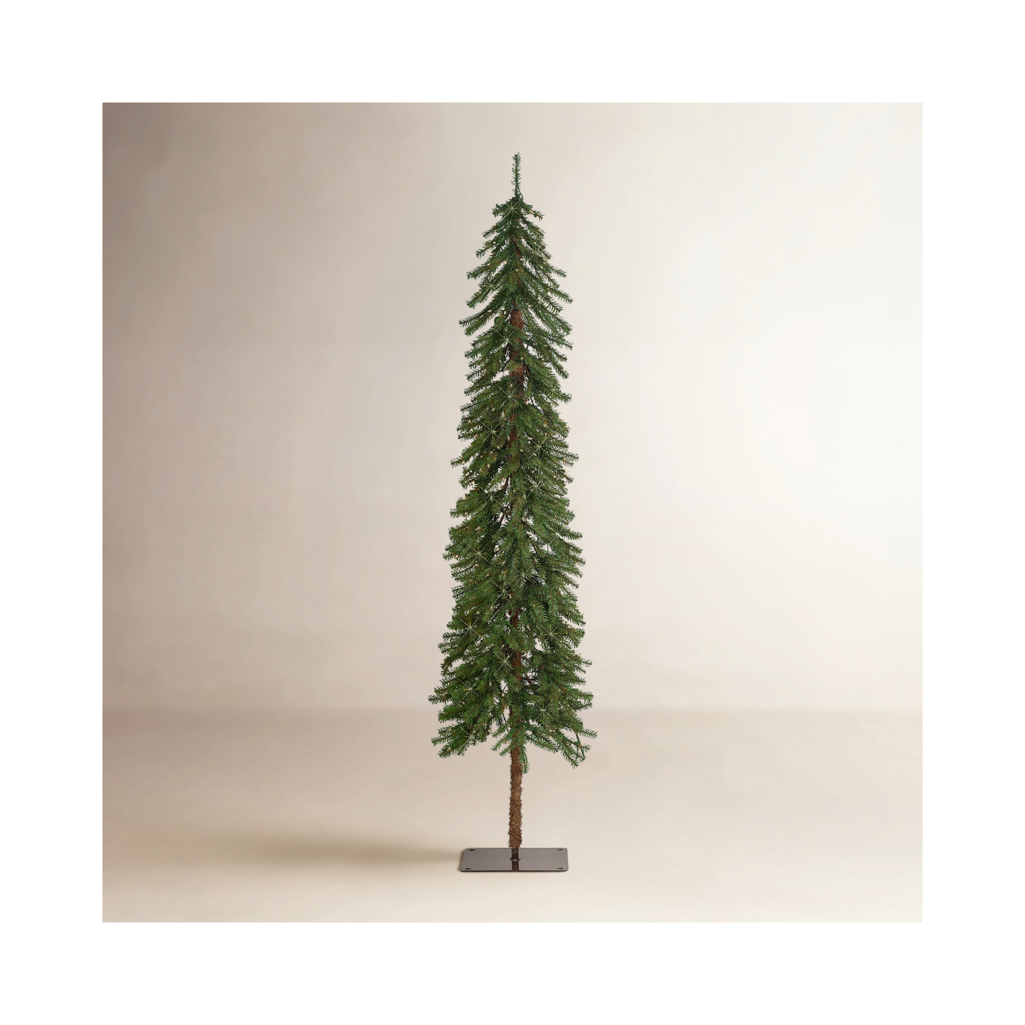 Graziana Lighted Artificial Pine Christmas Tree