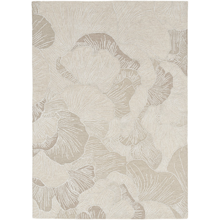 Nourison Avra Taupe Modern Indoor Rug