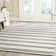 Abington Striped Wool Hand Tufted Area Rug