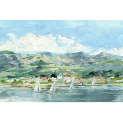 Sailing Along the Coast II by Ethan Harper - Painting