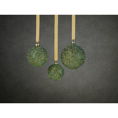 Glass Food & Beverage Ball Ornament