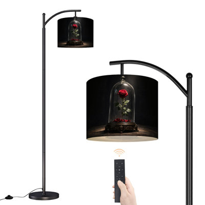 Lampe sur pied Arc Red Rose