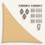 Toile d'ombrage triangulaire Colourtree avec trousse de quincaillerie d'installation-58148944-91533377