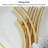 Modern Hand-Painted 3D Hollow-out Ginkgo Leaves Metal Round Wall Art Decor with Layered Textures Gold & Gray Easy to Install for Bedroom Dining Room Living Room