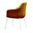 Teegan 19'' H Upholstered Metal Armchair-438107530-490794346