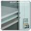 Armoire de rangement pour garde-manger, tiroirs de buffet, portes en verre, tablettes réglables et anti-basculement