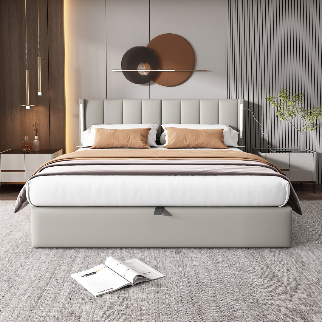 Solid Wood Bed