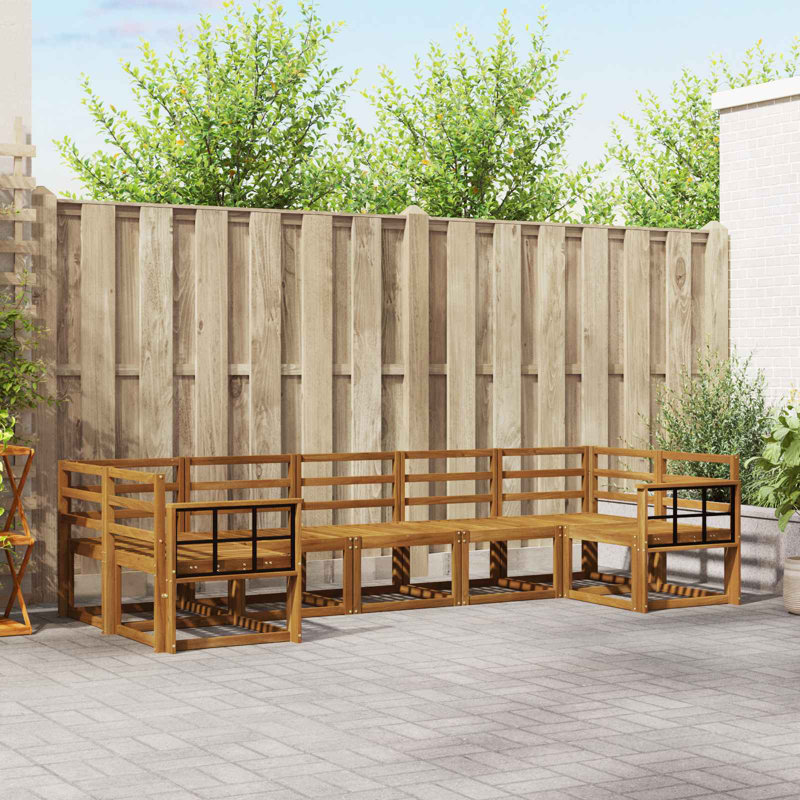 304cm Wide Patio Sectional Set