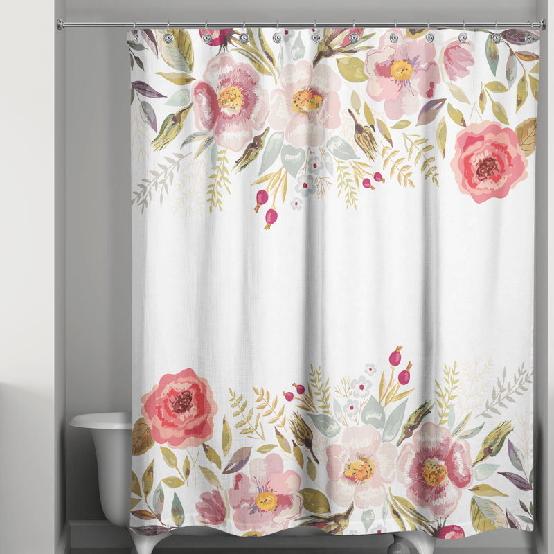 Rideau de douche Carrabooda, Rose