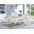 Iestyn Extendable Trestle Dining Table-451068536