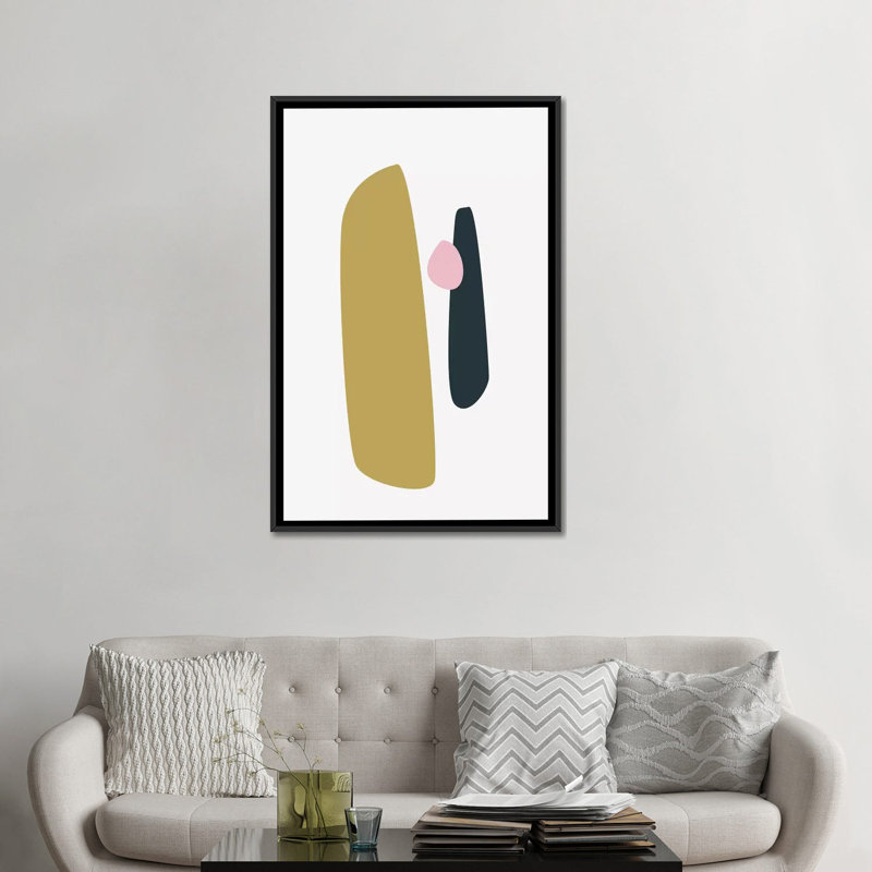 « stockholm ii », reproduction sur toile, H 26 po x l 18 po x P 1,5 po, Toile avec cadre noir, Pas de tapis