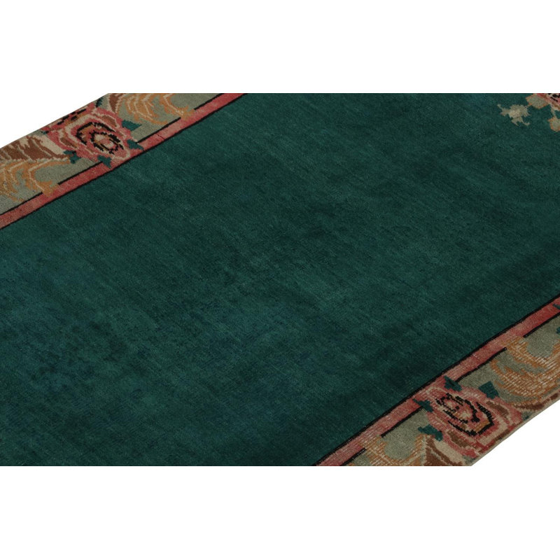 One-of-a-Kind 3'8" X 6' Hand Knotted Area Rug