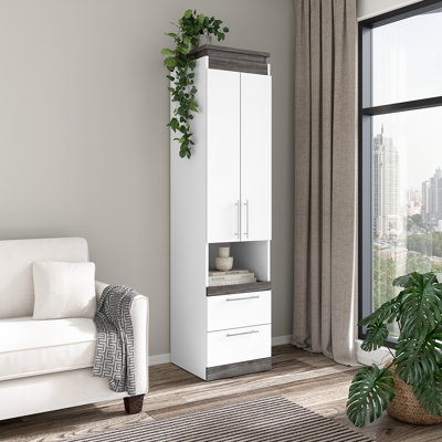 Ailed 20W 4-Drawer and Shelf Storage Cabinet