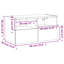 Notasha Unfinished TV Unit for TVs up to 24" with Fireplace Included-957965529