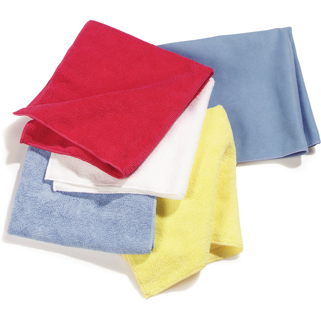 Terry Microfiber Cleaning Cloth (Set of 12) Carlisle Food Service Products 