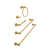 Brush Brass is out of stock selected