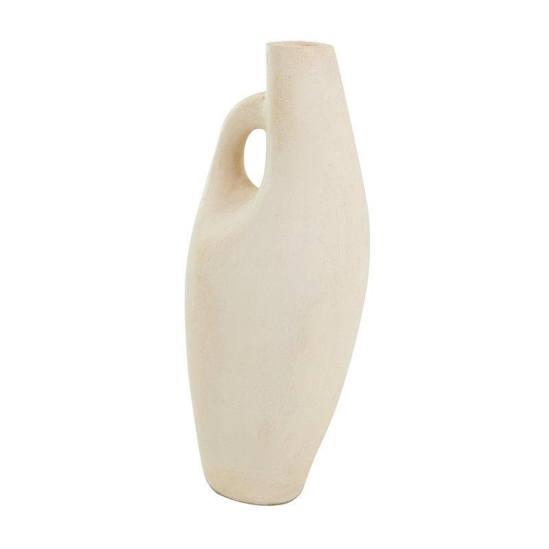 Vase incurvé abstrait avec poignée Evia