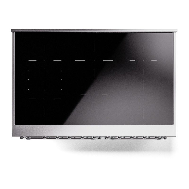 ILVE Nostalgie II 40 in Induction Range, RAL/Chrome