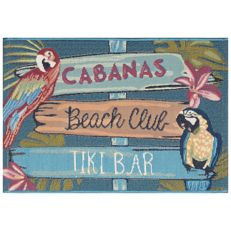 Tapis de cuisine Jugtown, Rectangle 2 pi 5 po x 3 pi 11 po