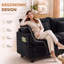 Canapé modulaire en chenille de 113 po de largeur 113 po-1825824621