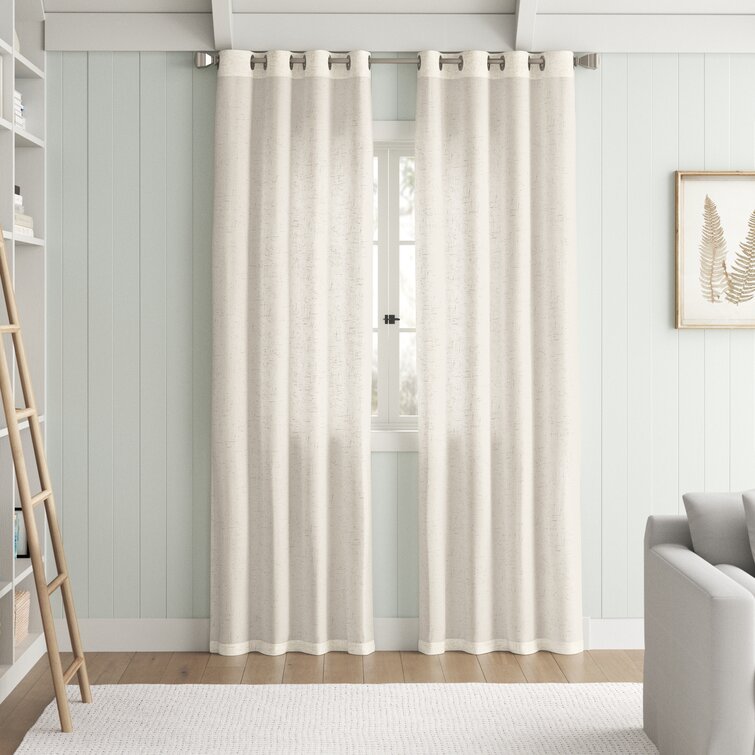 Semi-Sheer Curtain – Sand Beige