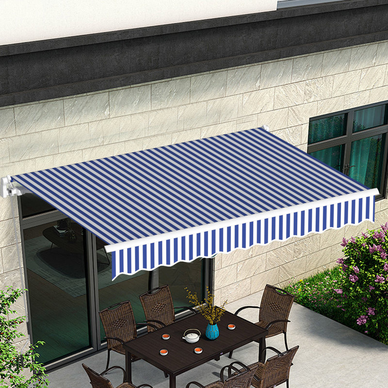 Blue/White, 63.6" H x 157.2" W x 98.4" D