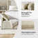 Aristides Modern 59.4" Wide Storage Bench with Two Pillows