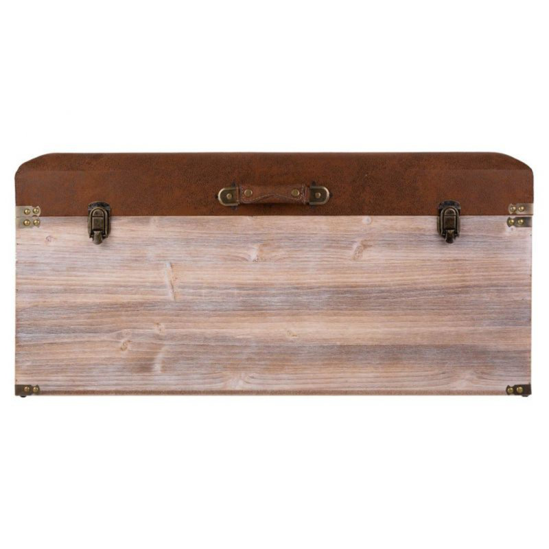 100% Synthetic Skin Upholstered Bench