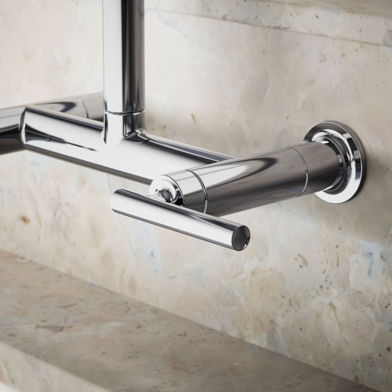 Purist® Bridge Faucet, Polished Chrome