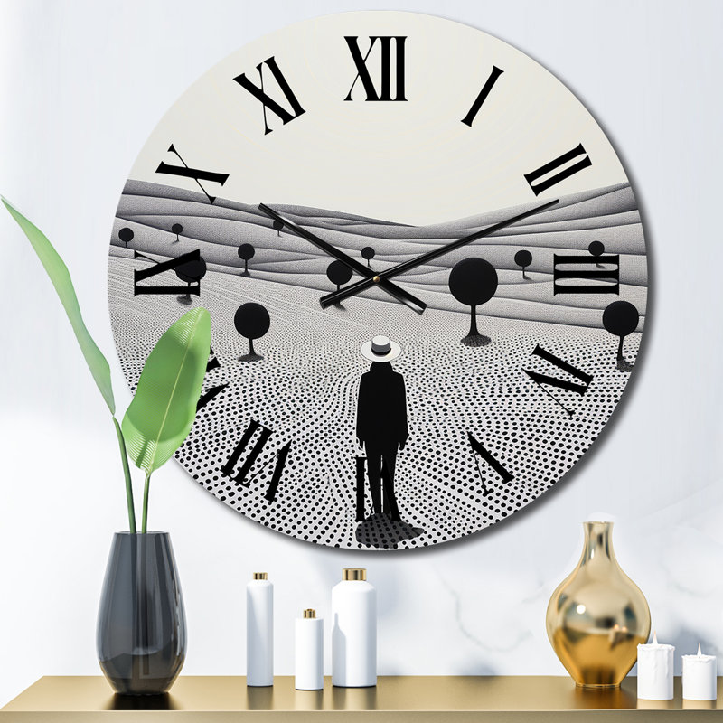 Horloge murale Wauchula, Médium