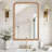 Bathroom/Vanity Wall Mirror with Wood Frame-2140080740-2093177360