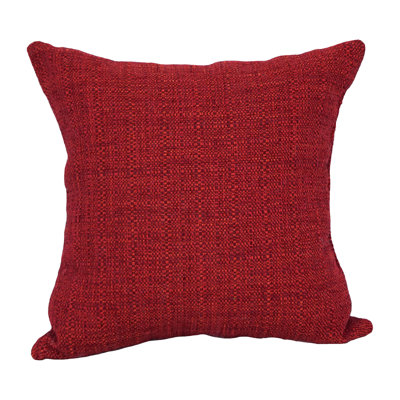 Coussin décoratif en jacquard de 17 pouces avec insert en polyester