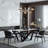 Wilem 70.9" Rectangular Faux Marble Sintered Stone Dining Table-1188980103