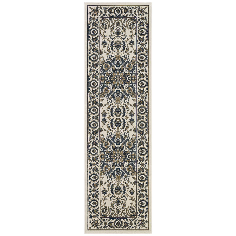 Tapis d'intérieur / extérieur Anastasaos, Tapis de couloir 2 pi 3 po x 7 pi 6 po