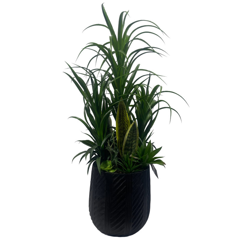 Anlin 100cm Faux Yucca Tree in Pot