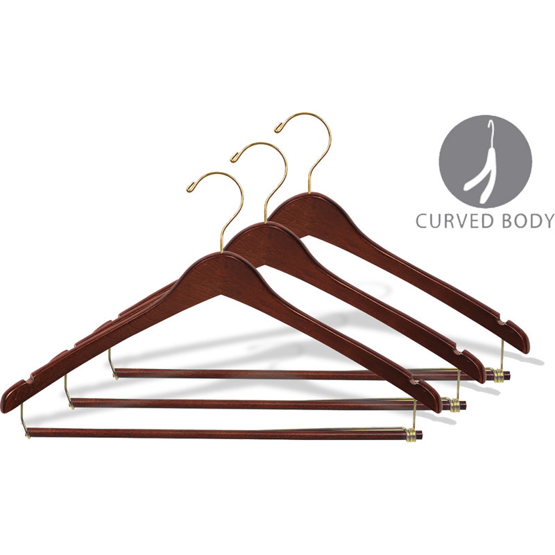 Wood Standard Hanger for Dress/Shirt/Sweater