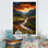 «Beilul Texas Sunset Ultra-Large Angle Landscape Ii», art mural Texas