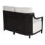 Samara Cushioned Loveseat w/Two Accent Pillows