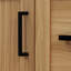Meuble-lavabo de 30 po en bois avec structure en bois massif, 1 porte à fermeture douce, 2 tiroirs à fermeture douce, tablette réglable