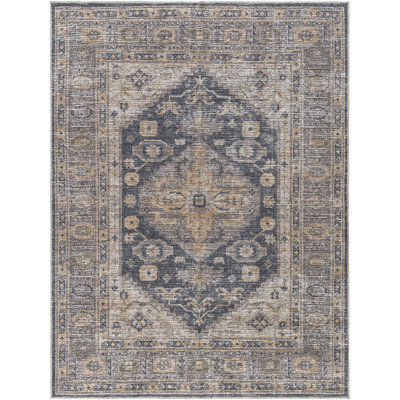 Vivir x Livabliss Lorelai Silver Machine Washable Area Rug