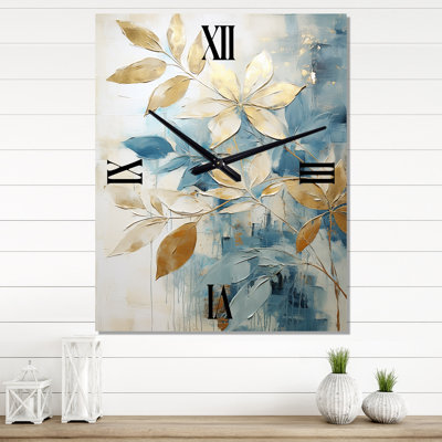 Bartolot - Horloges murales Abstract Botanicals
