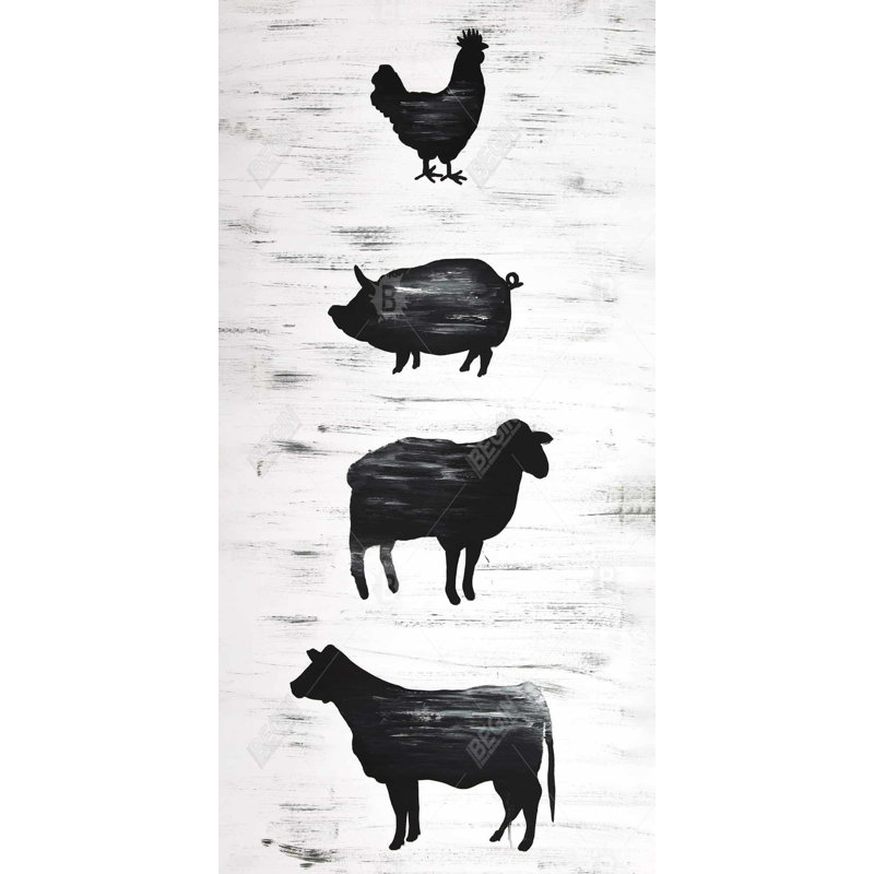 Farm animals - 15.75"x31.50" Desk mat