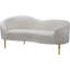 Shurtz 67" Velvet Curved Loveseat-273919165