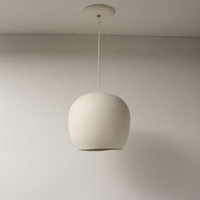 Luminaire suspendu en forme de cloche à 1 lumière Mangassa
