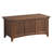 Rustic Brown 39" Storage Chest with Safety Hinged Lid and Spacious Interior-261473589