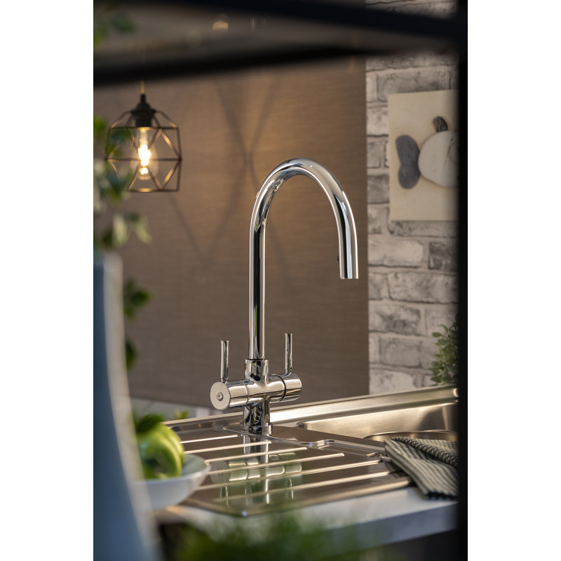 Abode Zest Monobloc Pull Out Tap, Chrome