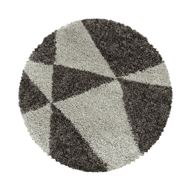 Tappahannock Shag Area Rug, Round 200cm