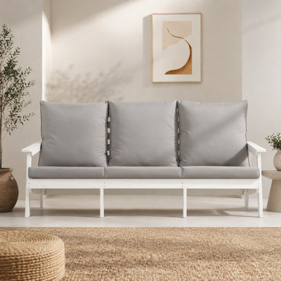Canapé d'extérieur 3 places avec coussin Hips